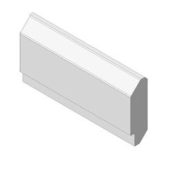 Šamotová deska přední, levá a zadní, pravá KV DYNAMIC B 3G 66.44.01 